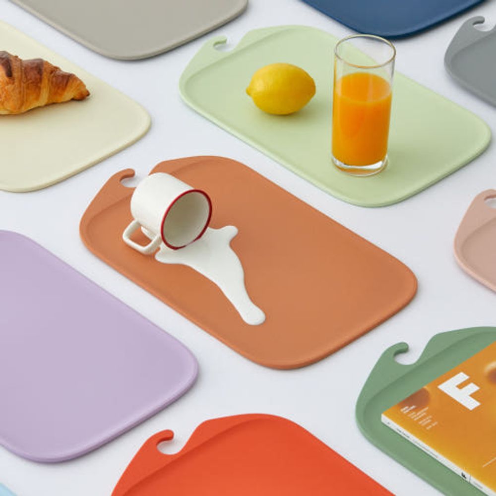 [MODORI] Cuttng Board – 13 colors Lightweight (300g) TPU Boards, Knife-Mark Resistant, Flexible & Anti-Slip Design - Made in Korea